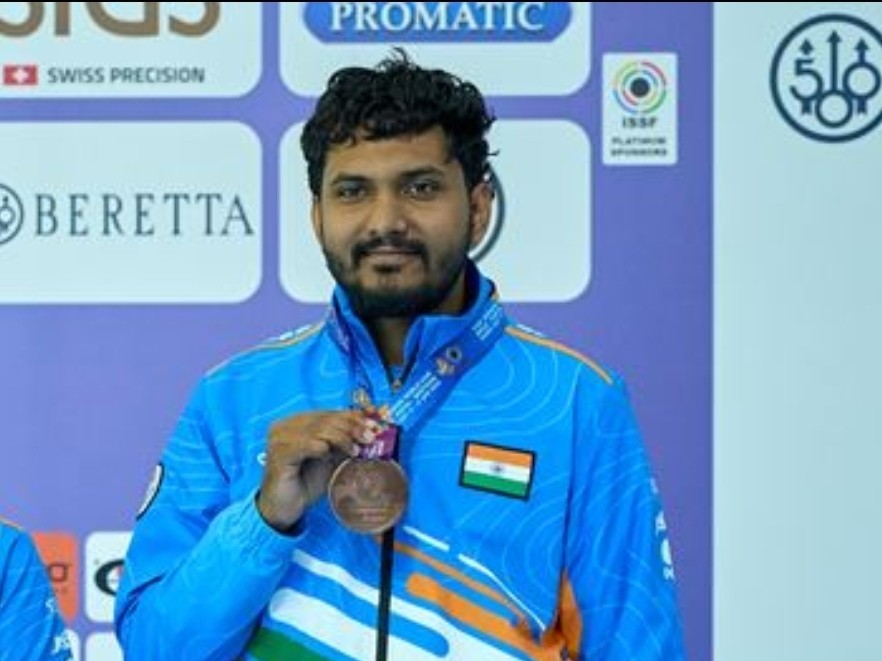 India Shooter Himanshu Rana Wins Bronze at ISSF Junior World Cup Cairo
