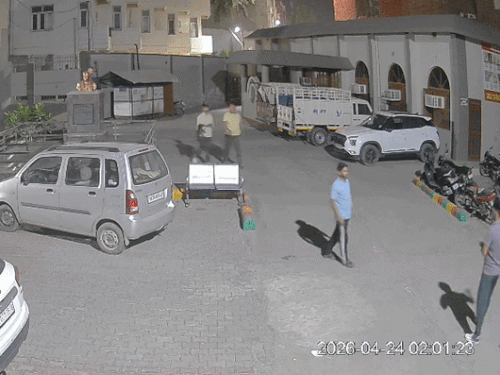 जाट धर्मशाला का वह वीडियो, जिस पर दिग्विजय चौटाला ने सवाल उठाते हुए कहा था कि ये हथियारबंद लोग कौन है