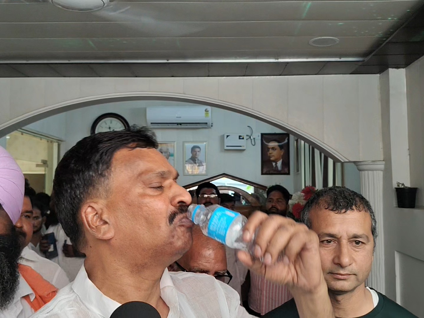 Sitapur Congress MP Rakesh Rathore Ends Hunger Strike After House Arrest