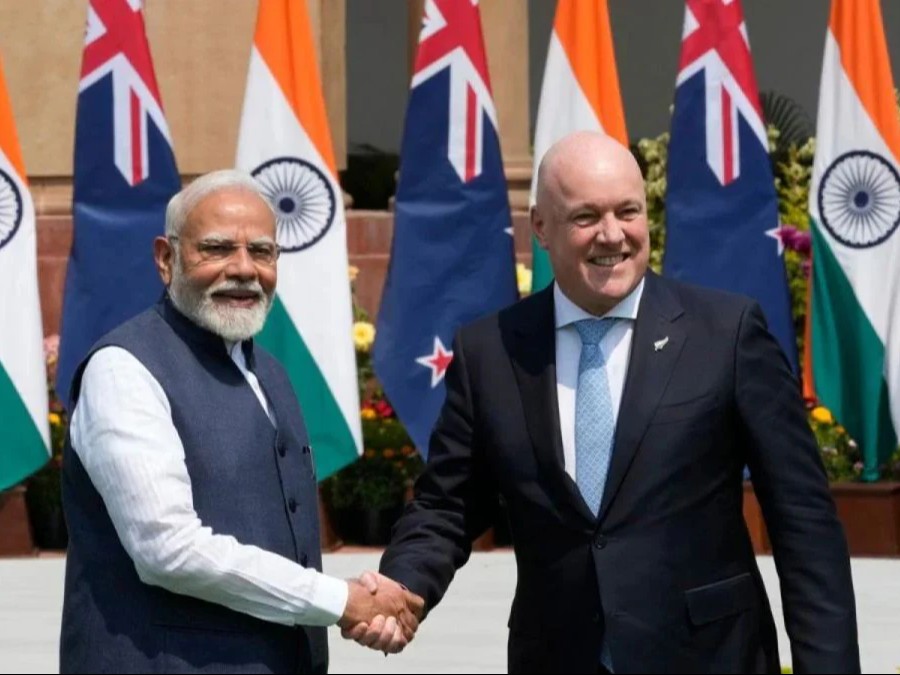 न्यूजीलैंड अगले 15 साल में भारत में ₹1.8 लाख करोड़ का निवेश करेगा। - Dainik Bhaskar