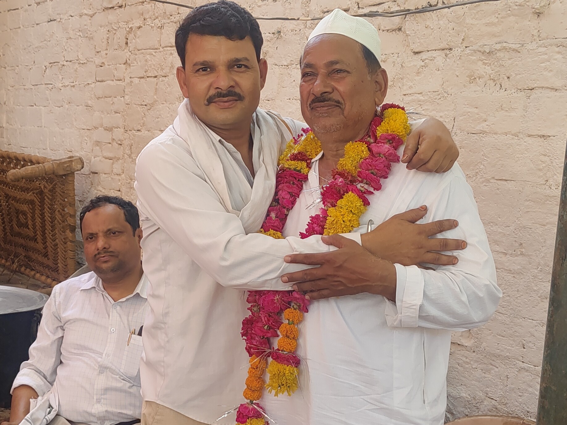 Master Sadiq Rajpur Haj Yatra Farewell | Mohammed Sadiq Master & Wife Depart