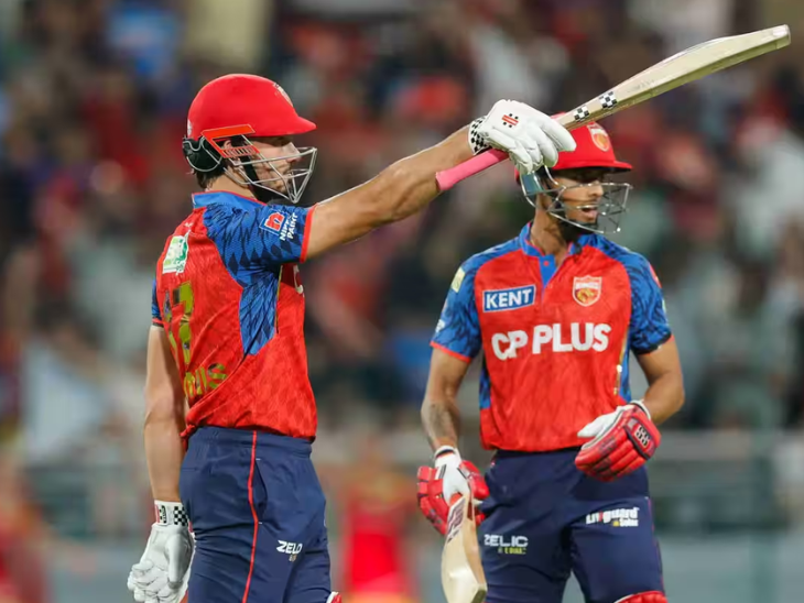 मार्क स्टोइनिस ने 20 गेंद पर फिफ्टी लगाई।