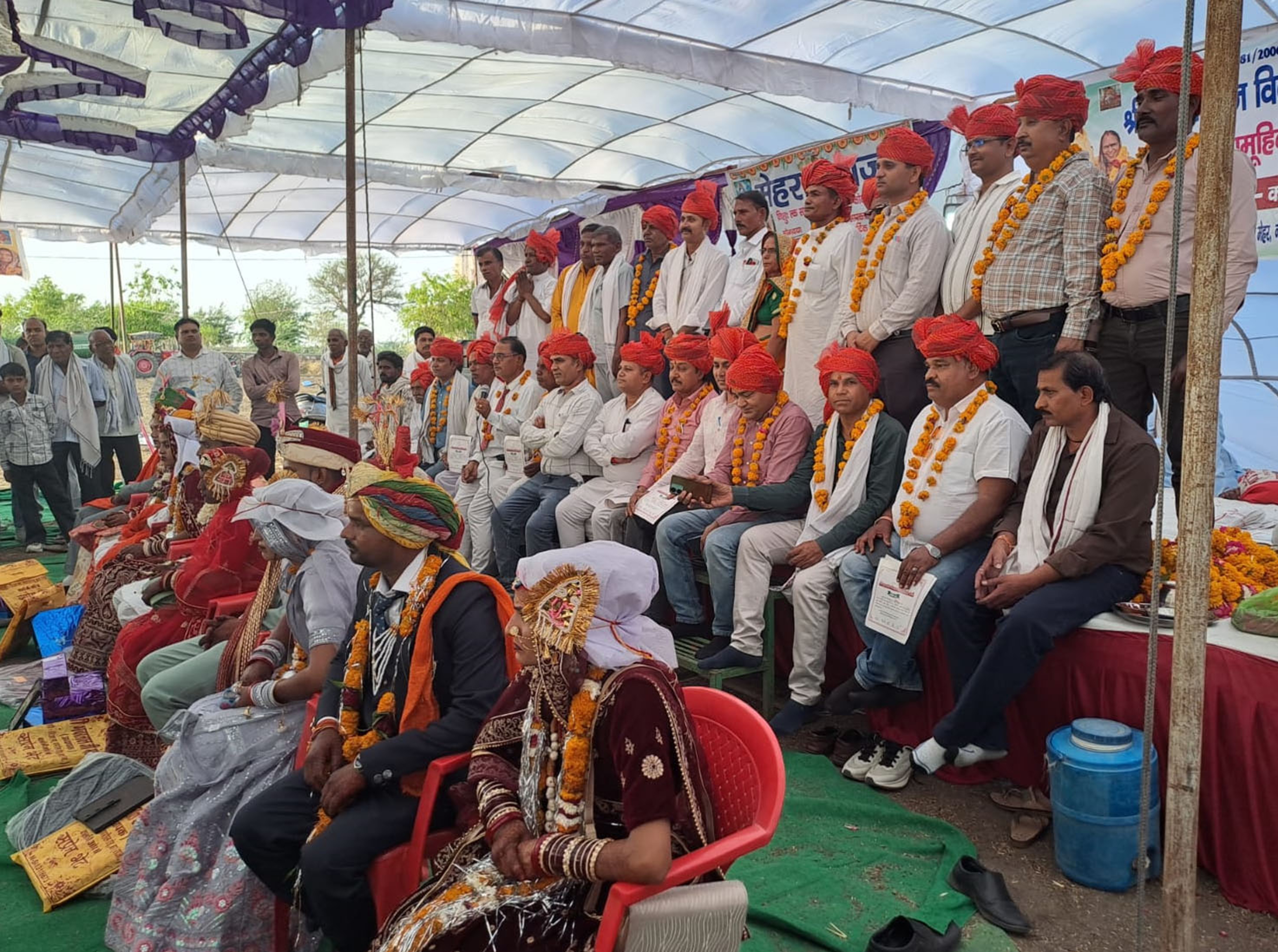 Mehar In 11 couples became life partners in the marriage conference of Mehar Samaj.