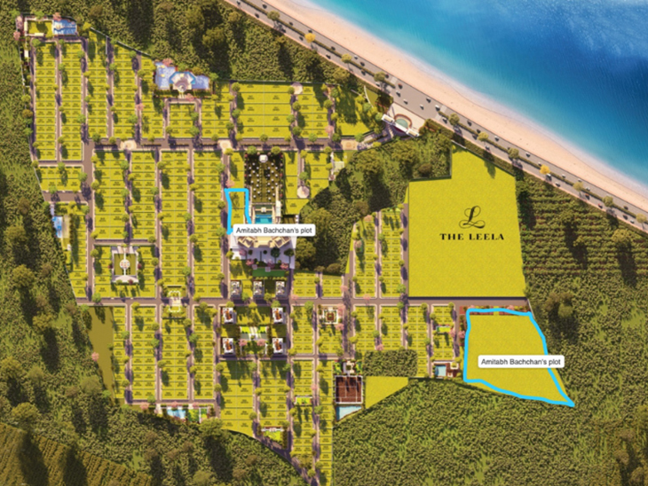 कंपनीचे कर्मचारी शिवम आणि प्रगती यांनी झूम मीटिंगमध्ये टाऊनशिपचा प्लॅन दाखवला. यात अमिताभ बच्चन यांच्या प्लॉटचे ठिकाणही सांगितले.