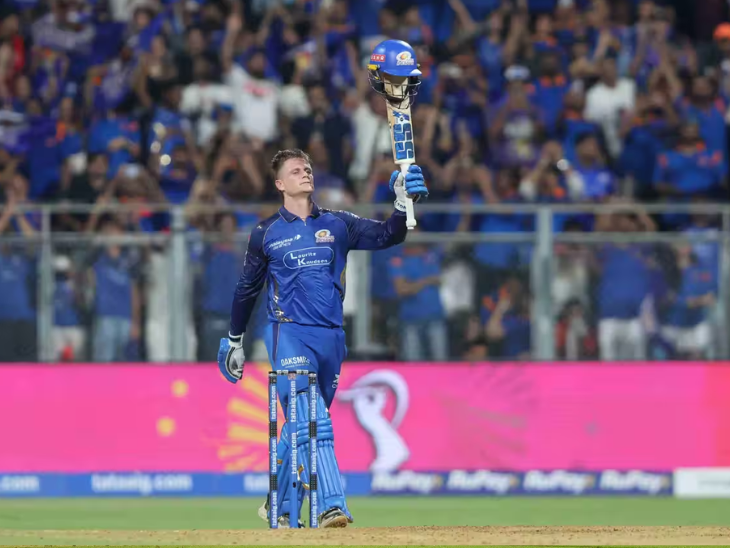 રાયન રિકેલ્ટને 123 રનની અણનમ ઇનિંગ રમી.