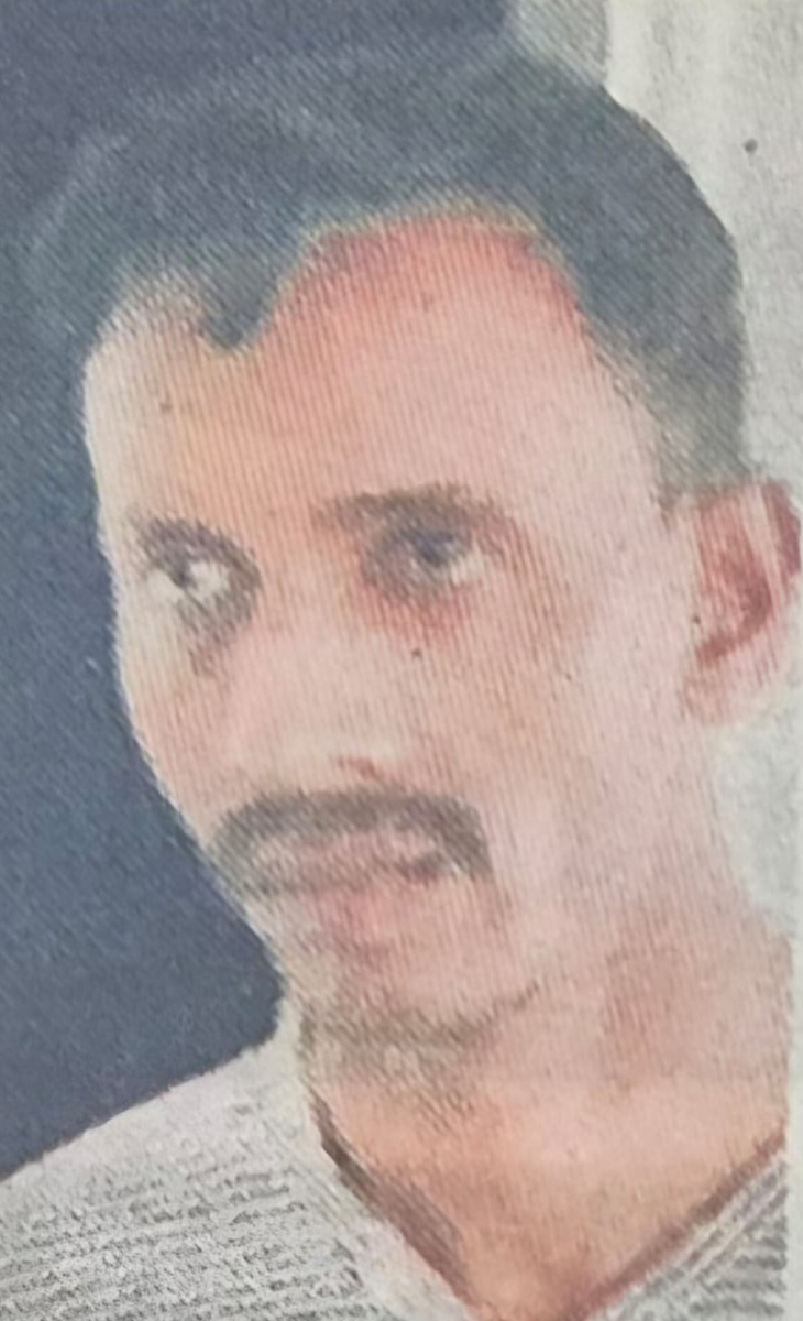 ट्रिपल मर्डर केस के आरोपी की फाइल फोटो।