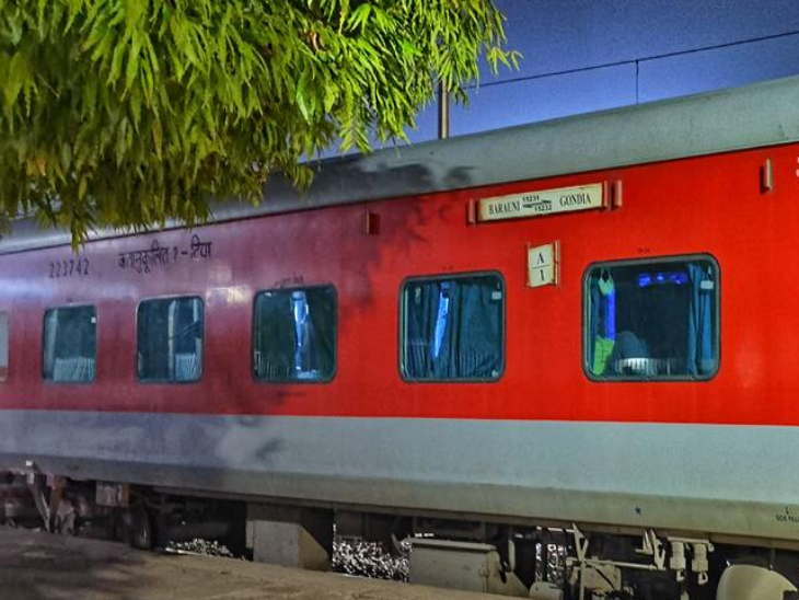 बरौनी-गोंदिया एक्सप्रेस 2 मई से 22 मई 2026 तक दुर्ग तक ही चलेगी।