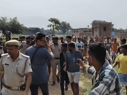 Saharsha Woman Rape Attempt | Villagers Beat Accused; Police Rescue