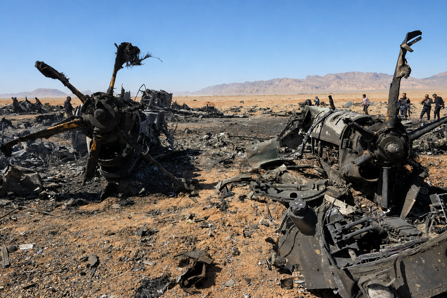 ईरान ने 3 अप्रैल को इस्फहान प्रांत में अमेरिका का F-15E फाइटर जेट गिरा दिया था, जिसकी तस्वीर 5 अप्रैल को जारी की गई थी।