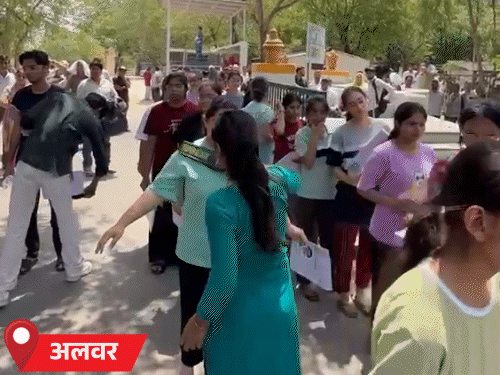 Tight security arrangements have been made at the examination centres. Entry is being given only after checking with metal detector.