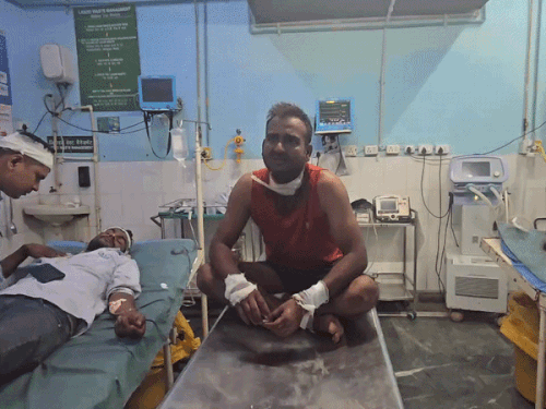 आरोपी नाजिम का अस्पताल में इलाज चल रहा है।