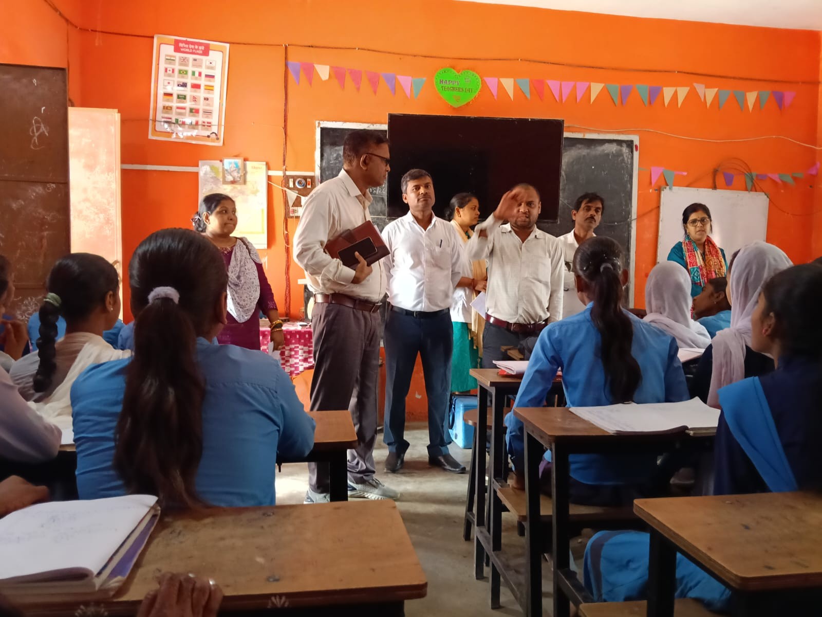 Parora Bihar HPV Vaccination Awareness | Parora School Chhaurahi Kishori Chhatra