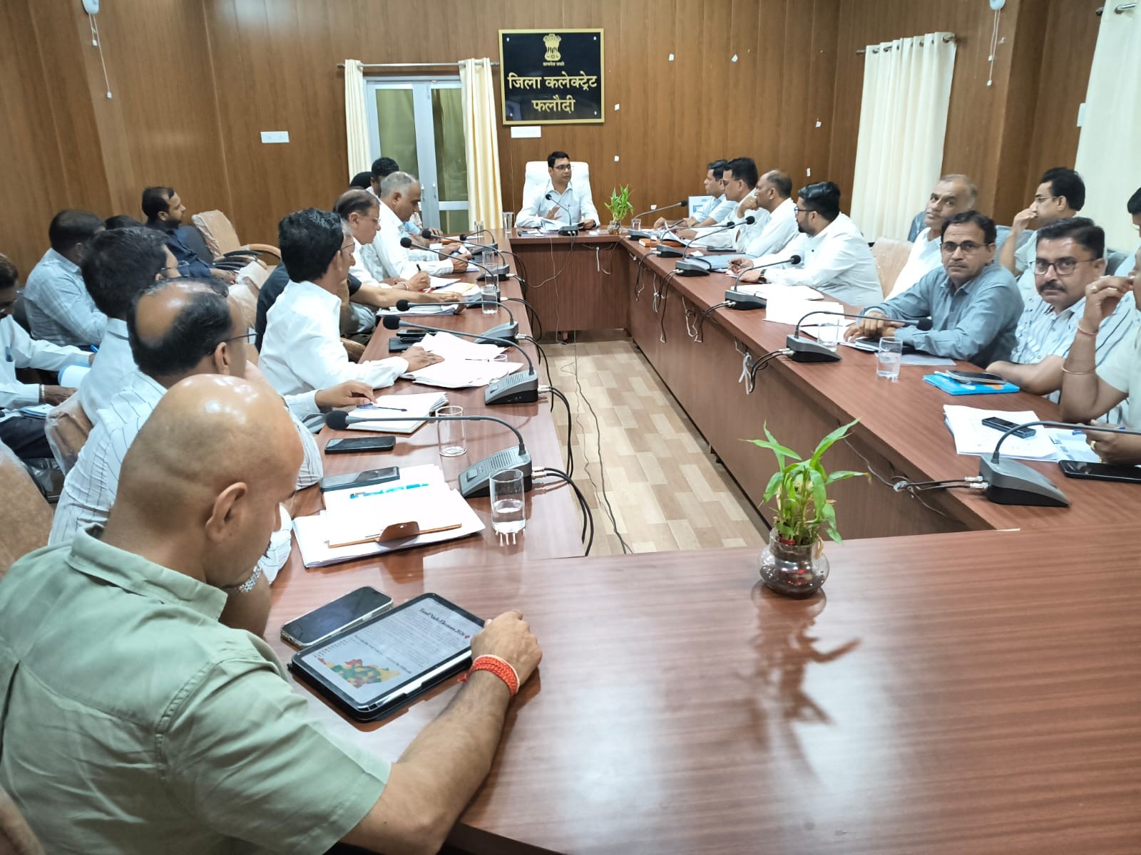 Falodi Collector Reviews Budget Progress, Directs Self-Enumeration ...