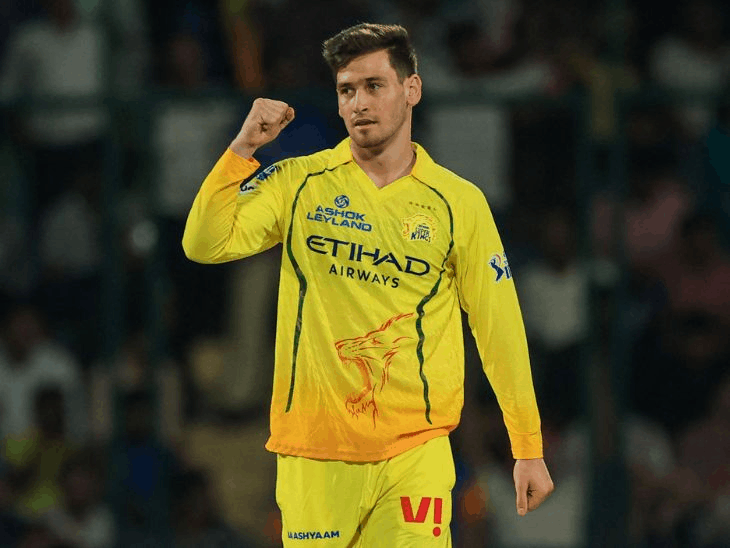 Nitish Rana returning to the pavilion after being dismissed, and Noor's celebration.