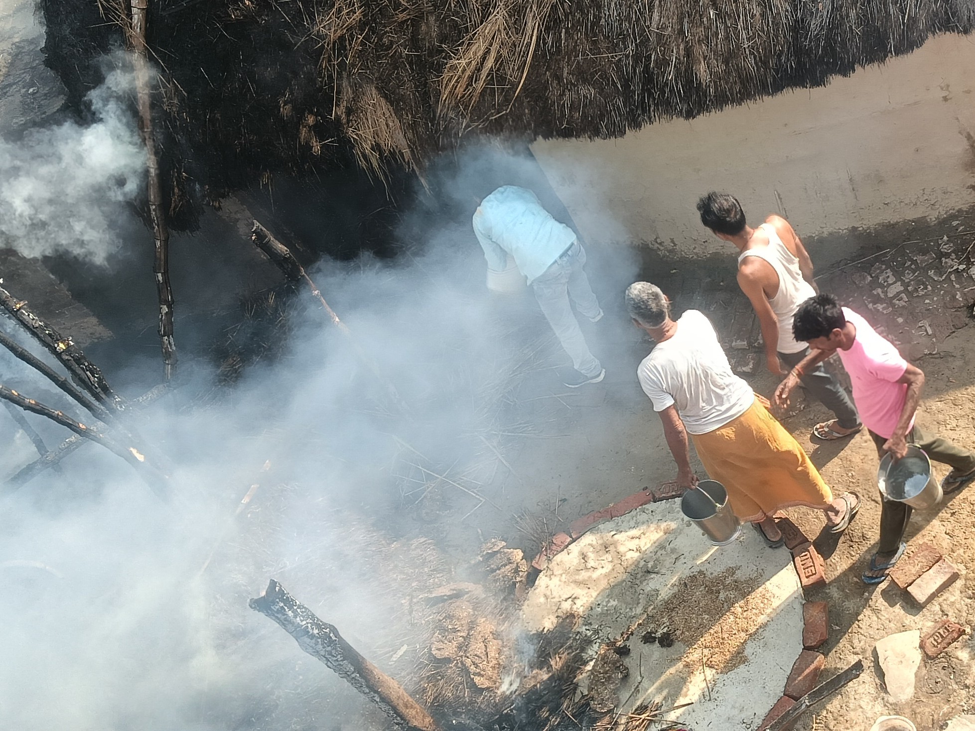 Semrauna Village Fire: 14 Goats Dead, Families Lose Lakhs