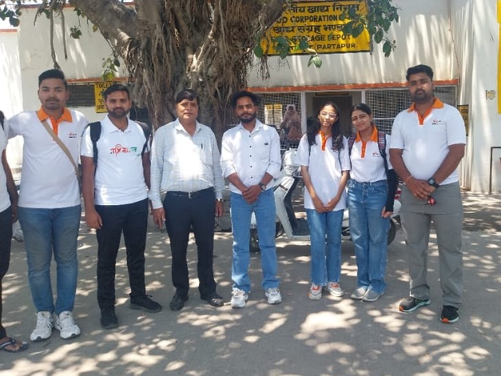 Youth Volunteers Visit FCI Warehouse Meerut | Storage & Fumigation Process