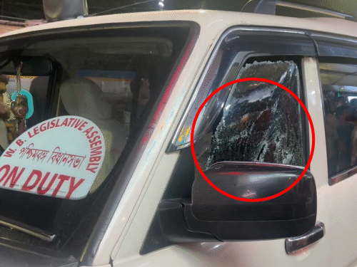 चंद्रनाथ रथ की कार पर करीब से गोलियां चलाई गईं।