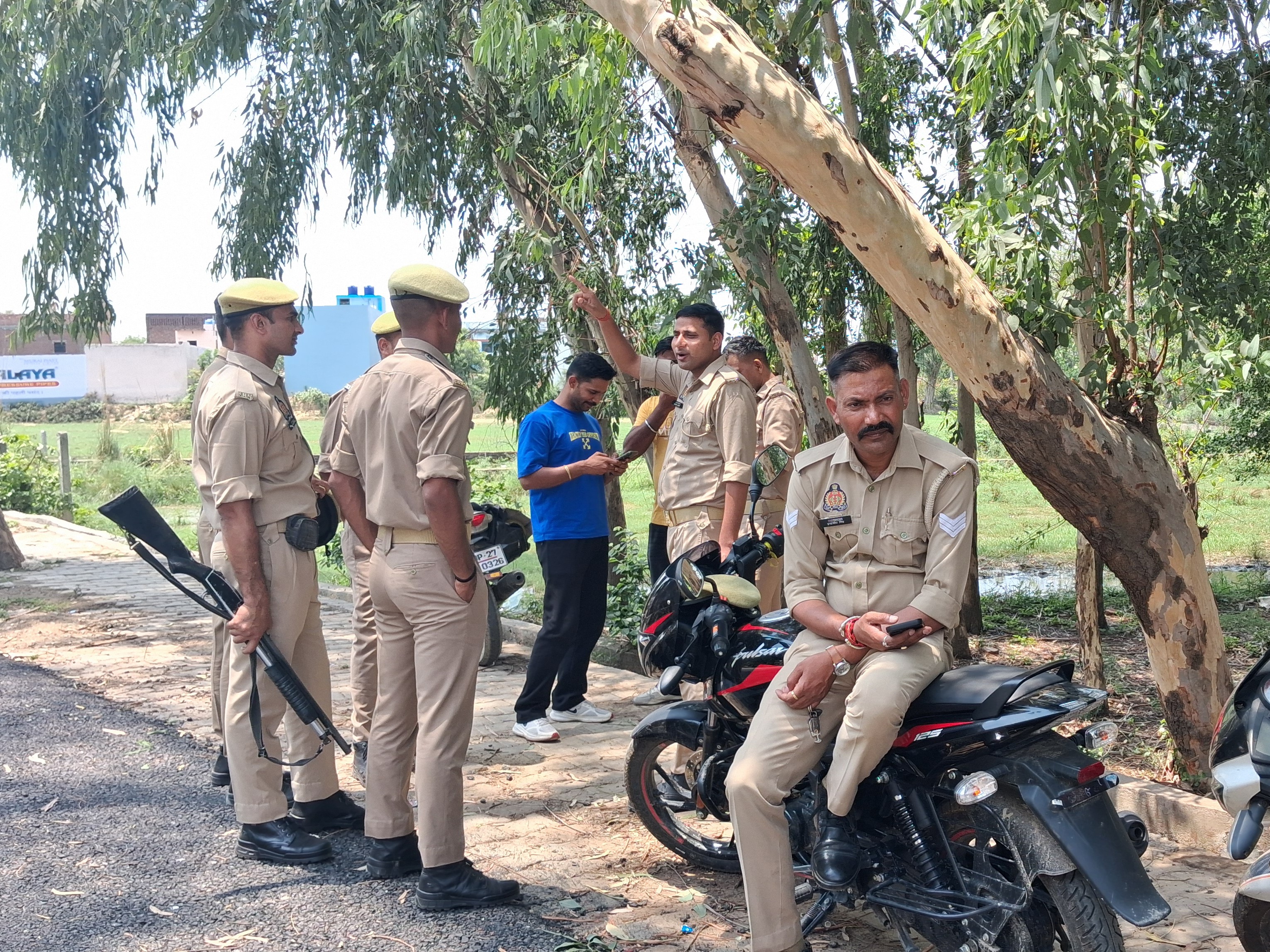 Bhavalkheda: SDM, Tehsildar & Police Deployed for Bus Stand Construction