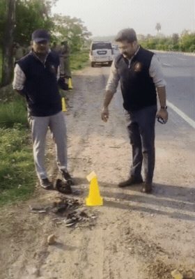 फॉरेंसिक टीम ने मौके से साक्ष्य जुटाए।