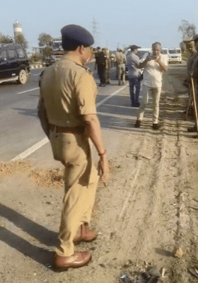 घटना की सूचना मिलते ही एसएसपी समेत कई अधिकारी मौके पर पहुंचे।