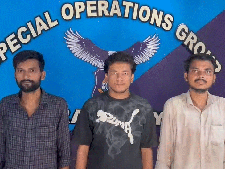 सूरत पुलिस ने ओलपाड से 3 आरोपियों को अरेस्ट किया।