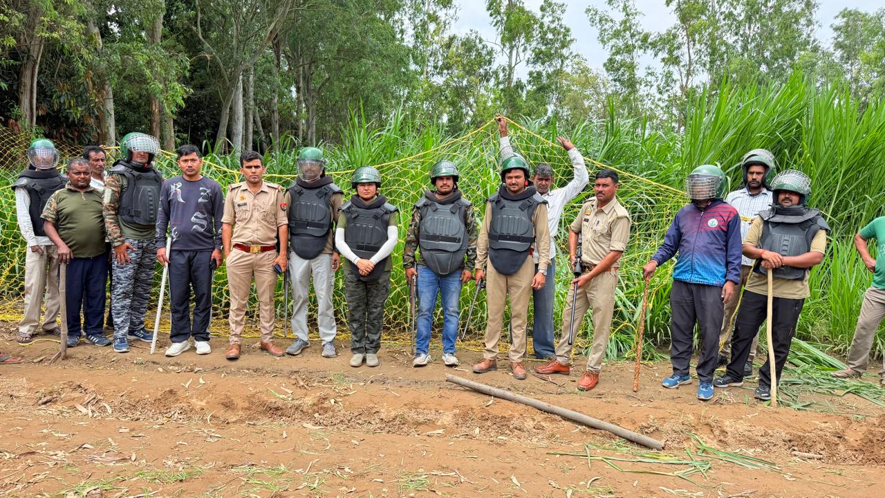UP Modikalan Leopard Rescue | Drone Search, Forest Team Capture
