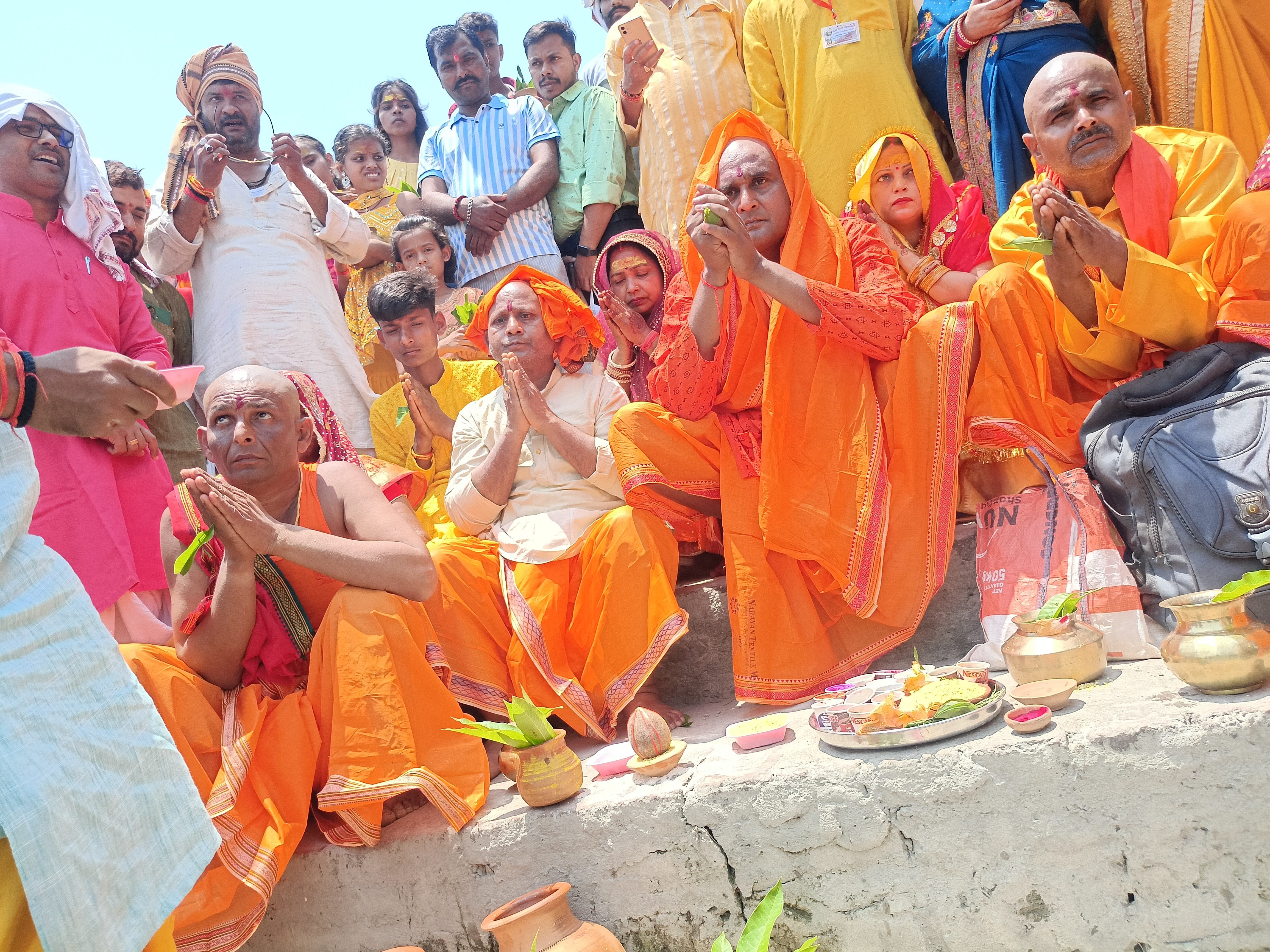 Baswan Chak Rudra Mahayagna Inauguration | Kalash Yatra Jhahi Syahi River