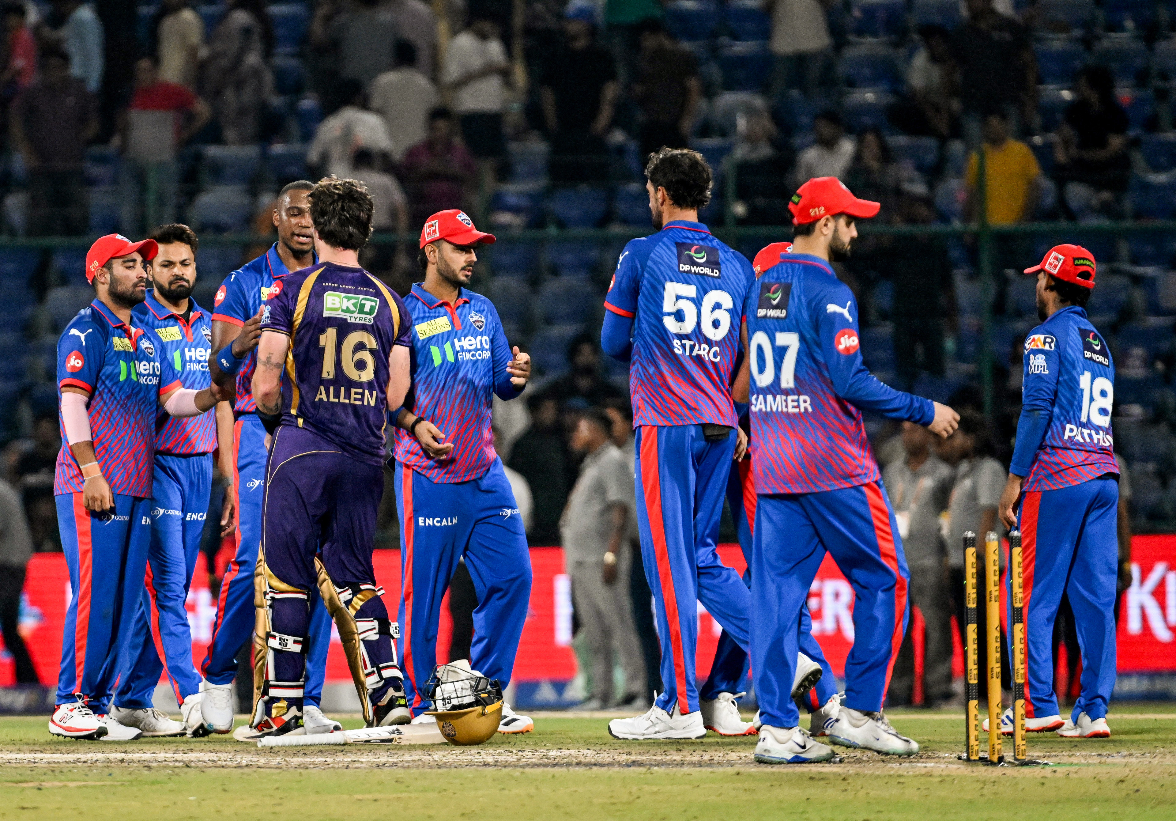 The match was won by Kolkata by 8 wickets, in which Kolkata opener Finn Allen scored a century.