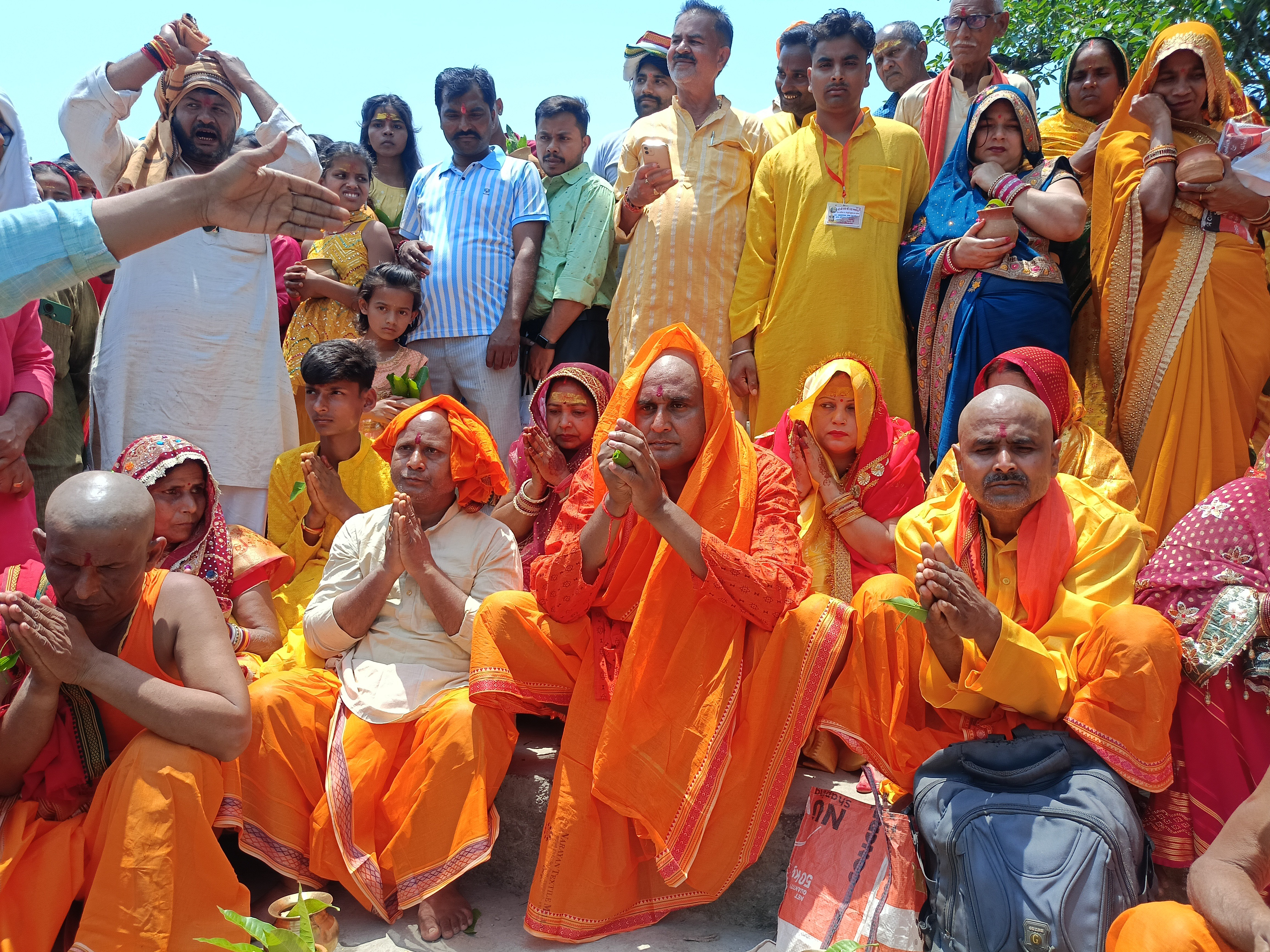Baswan Chak Rudra Mahayagna Inauguration | Kalash Yatra Jhahi Syahi River