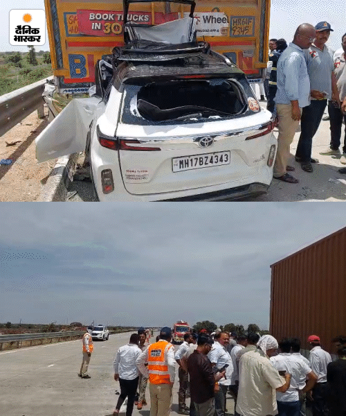 वीडियो में दिख रहा है जितेंद्र की कार क्रैश बैरियर से सटकर खड़े ट्रक से टकराई। इसी पर अंजलि दमानिया ने सवाल उठाया है कि सड़क के किनारे कोई इतनी स्पीड से कार क्यों चलाएगा, जबकि बगल में काफी चौड़ी सड़क है।