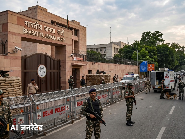 Delhi Terror Alert | BJP HQ & Govt Buildings Security Boosted