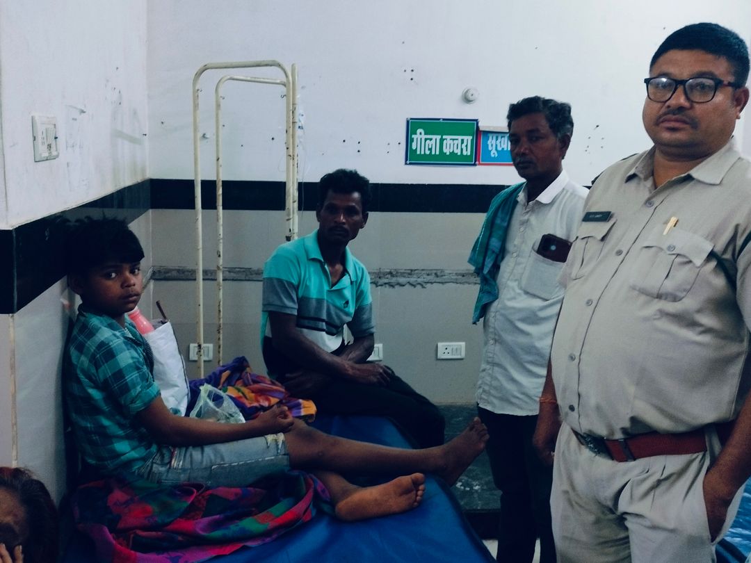 Boy Fights Off Leopard in Pipariya, Narmadapuram | Satyam Thakur