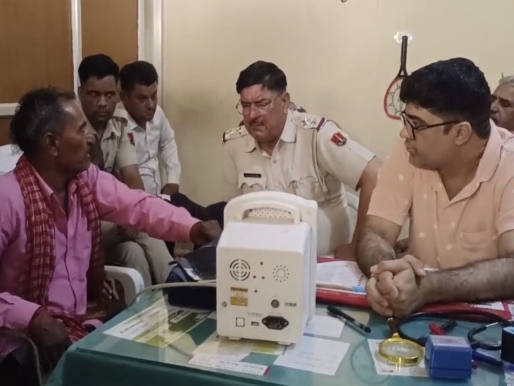 परिजनों ने डॉक्टर पर गलत इंजेक्शन देने का आरोप लगाया है।