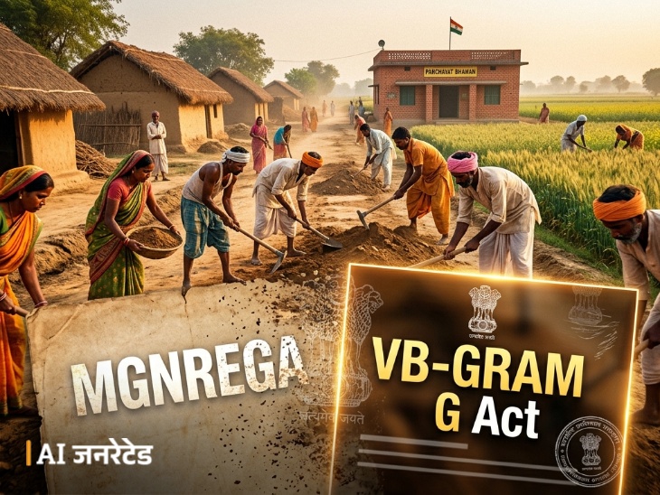 देश में 1 जुलाई से VB-G RAM G लागू:  MGNAREGA की जगह लेगा, सरकार बोली- बदलाव का मजदूरों पर कोई असर नहीं