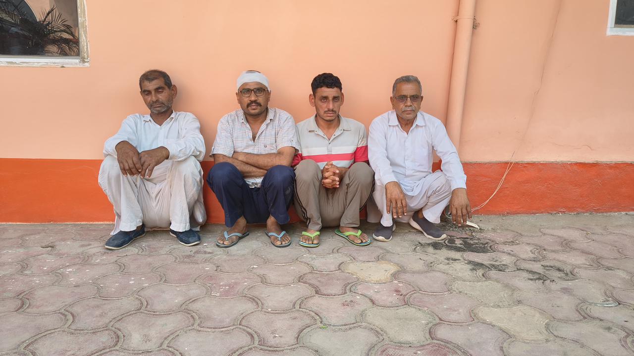 पुलिस ने मारपीट के मामले में 4 आरोपियों को गिरफ्तार किया है।
