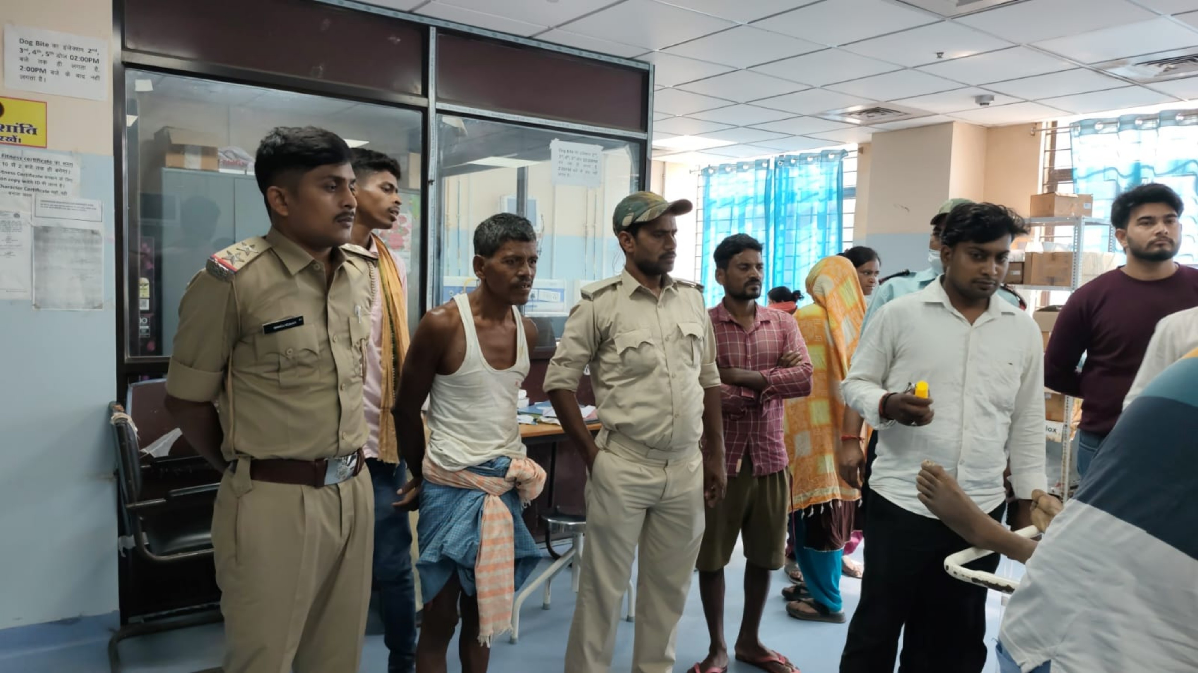 FSL team collected evidence, police officers are investigating the case.