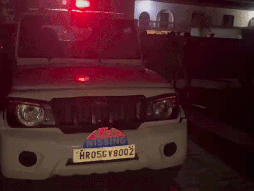 रात को सूचना के बाद मौके पर पहुंची निसिंग थाना पुलिस।
