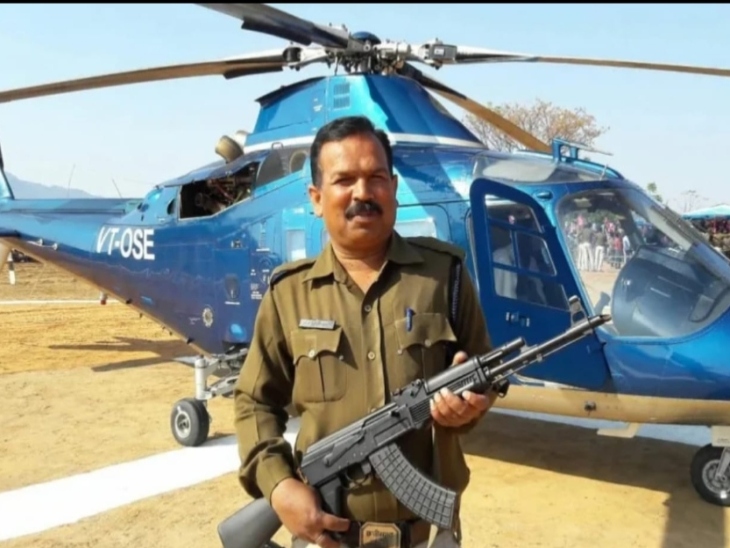 आरोपी आरक्षक अभी फरार है, SP ने उसे सस्पेंड कर दिया है। - Dainik Bhaskar