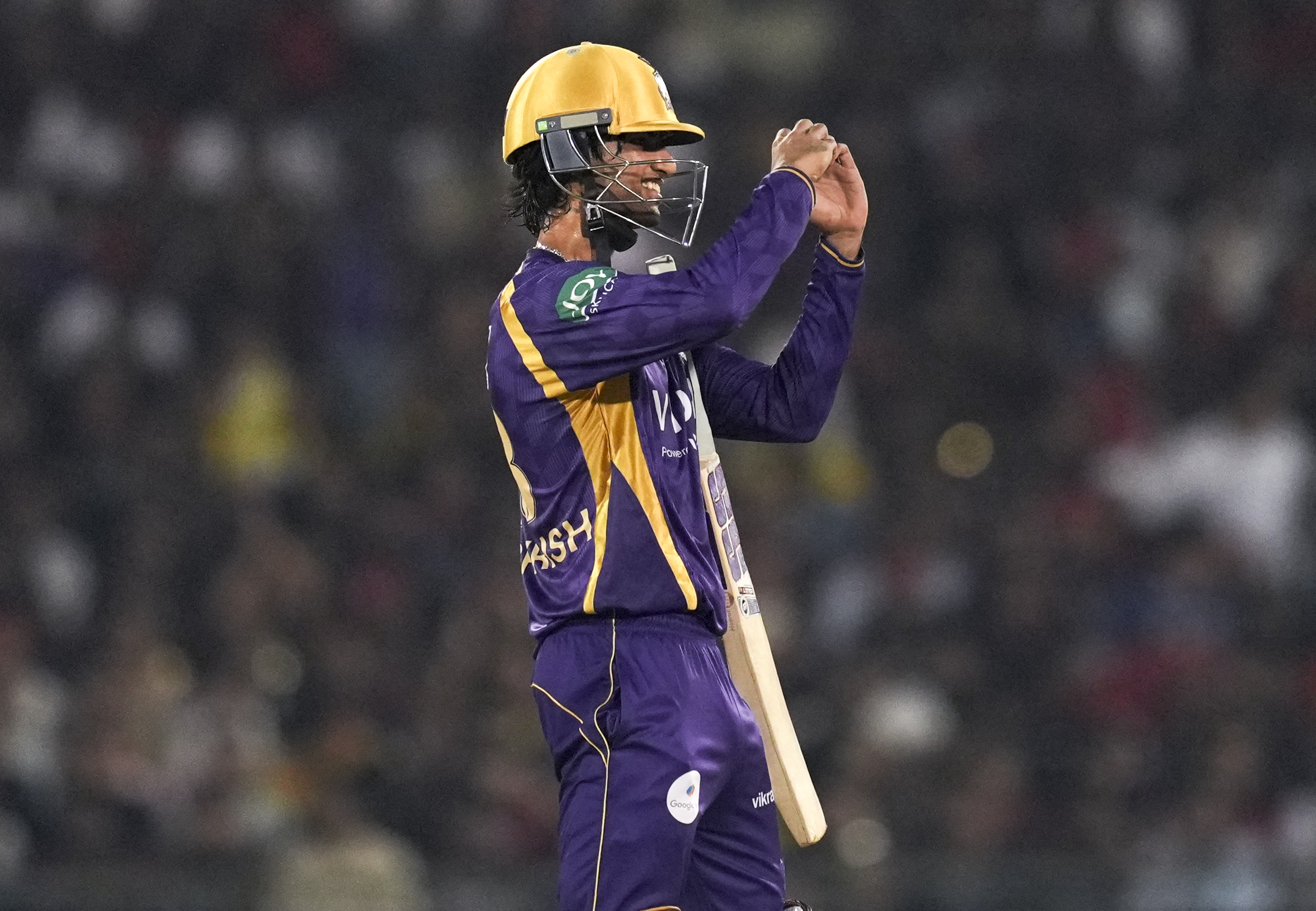 Angkrish Raghuvanshi celebrating his half-century.