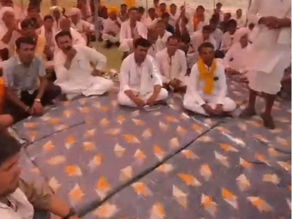 राजगढ़ में किसानों के समर्थन में उतरे मंत्री नारायण सिंह पवार ने इस्तीफे की धमकी दे दी।