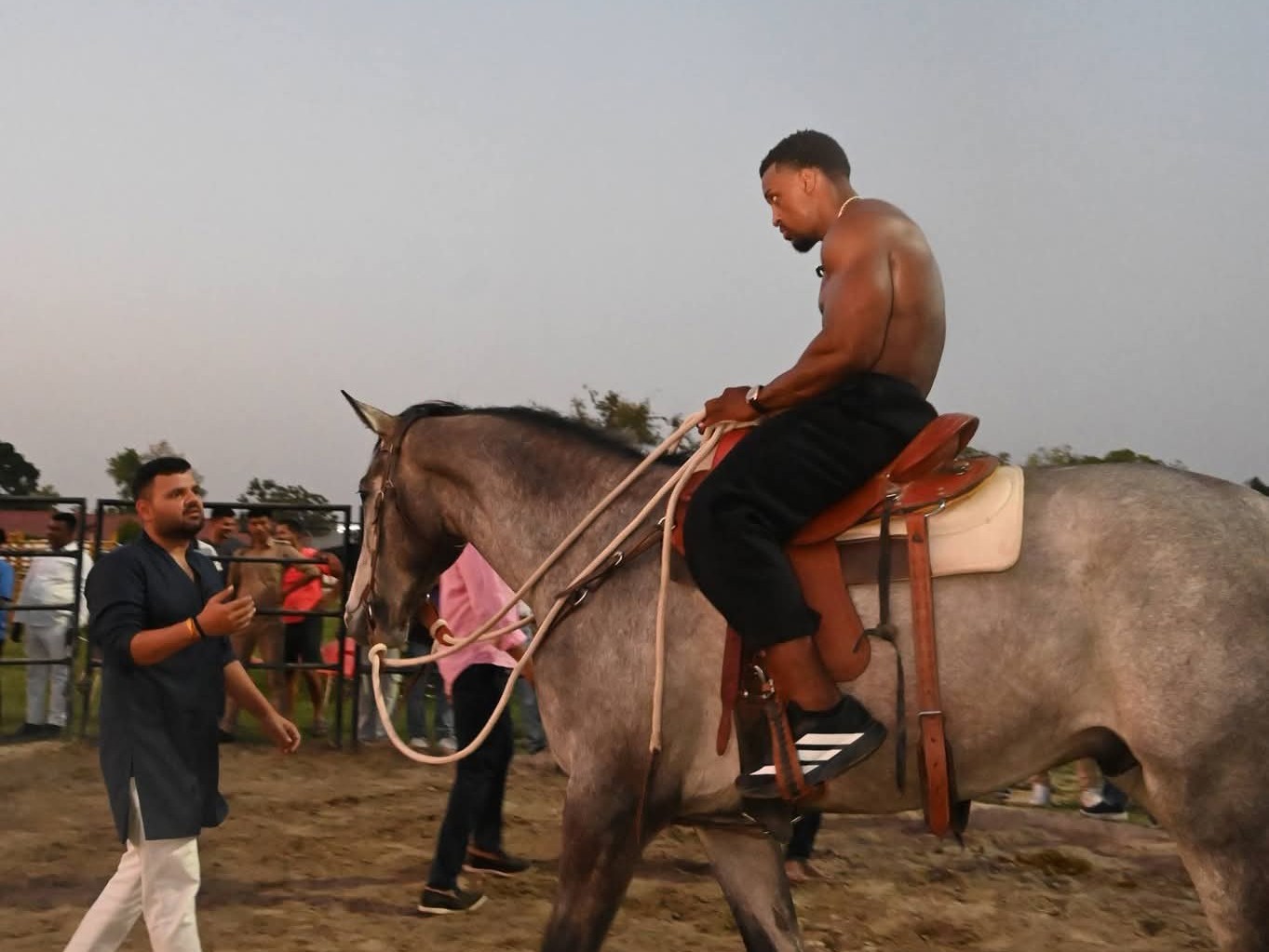 Ashton Hall enjoyed riding a horse worth two and a half crores.