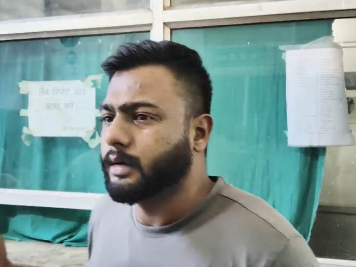 पुलिस ने कार ड्राइवर सागर जायसवाल को हिरासत में ले लिया है।