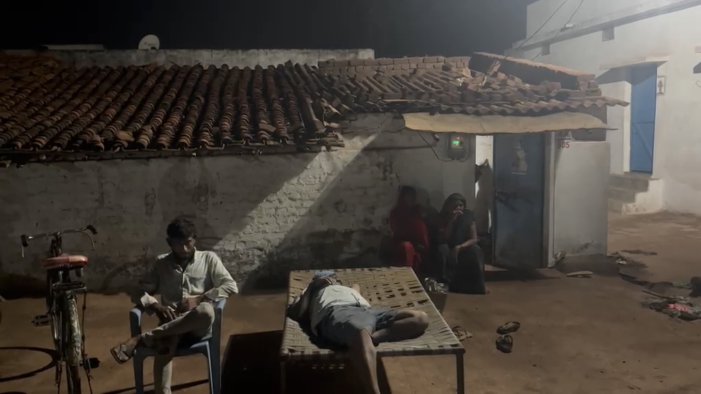 इसी घर में हुई महिला की हत्या।