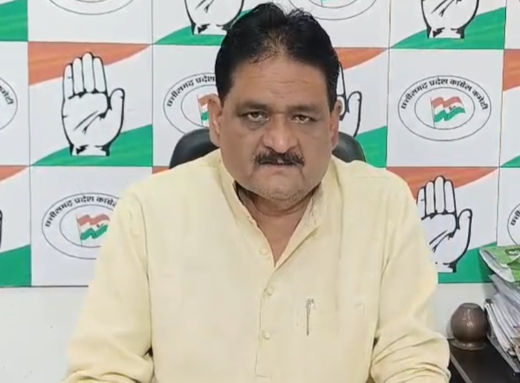 कांग्रेस नेता सुशील आनंद शुक्ला।