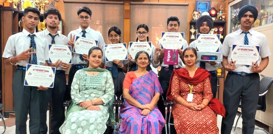 Manroop Manroop of Seth Hukam Chand School won the Best Voice Award