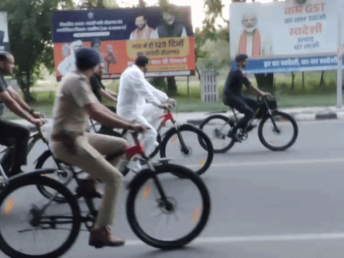 हरियाणा के मुख्यमंत्री नायब सिंह सैनी।