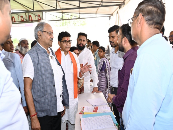 समाधान शिविर में कुल 405 आवेदन मिले थे।