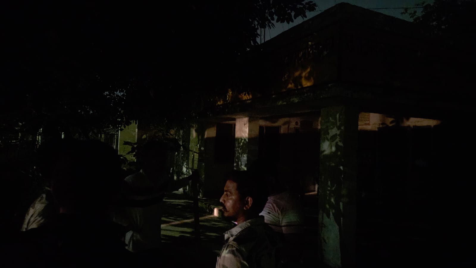 People alleged that there was no electricity even at Ambedkar Power House.