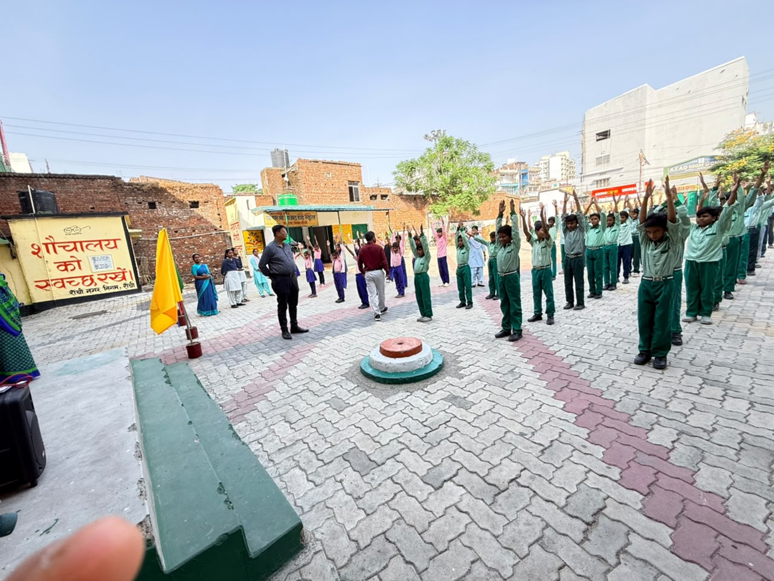 Summer camp begins at Azad High School
