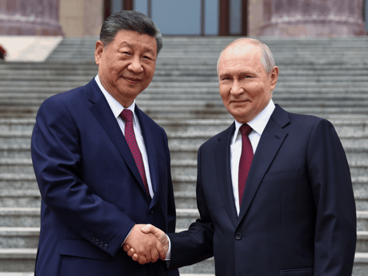 Vladimir Putin Xi Jinping Meeting Photos; Russia China | Iran War - Ukraine  Crisis